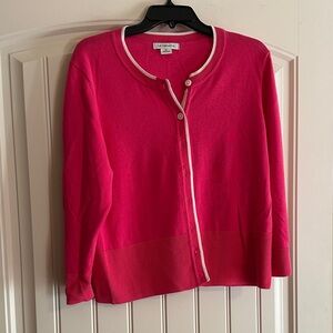 Liz Claiborne Pink Cardigan Sweater